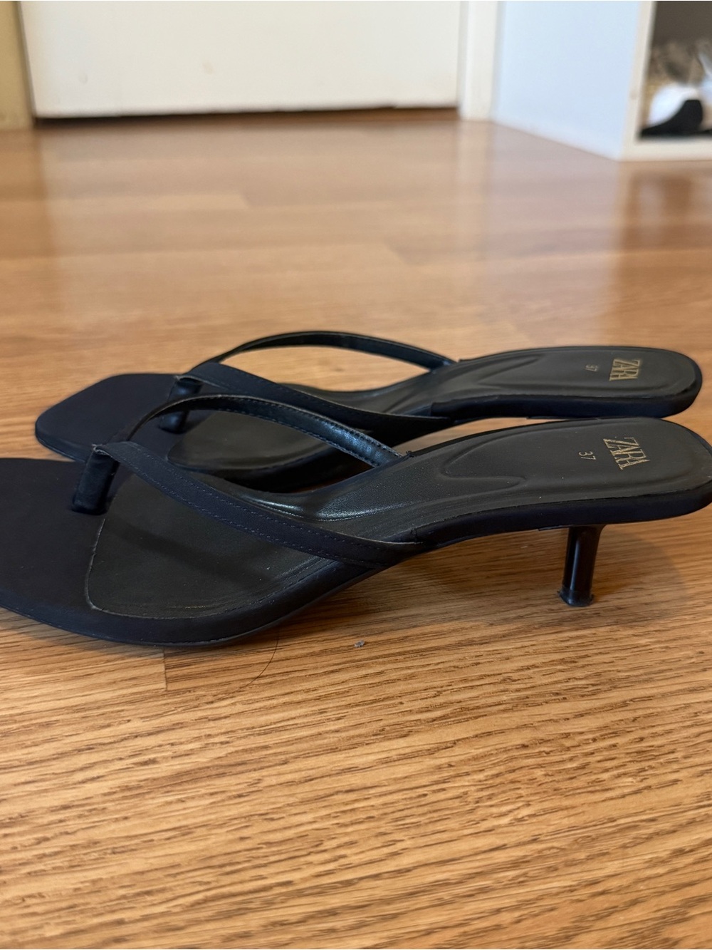 Zara square toe kitten heel - Picture 3 of 7
